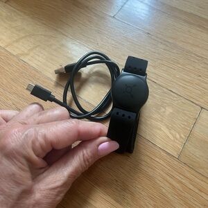 Orangetheory heart rate monitor with charging cable- used 3 times